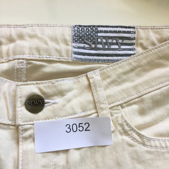 NWT Siwy Jean Womens Straight Leg Size 27 Lynn Milkshake Mid Rise Stretch - Picture 13 of 13